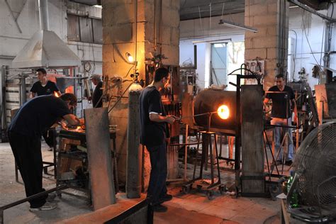 malta glass factory.